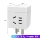 Deli USB Wireless Socket Converter PLUP MULTI -Hàm Sạc nhanh Two -in -porous Wireless Plug máy photocopy văn phòng tủ hồ sơ gỗ mdf