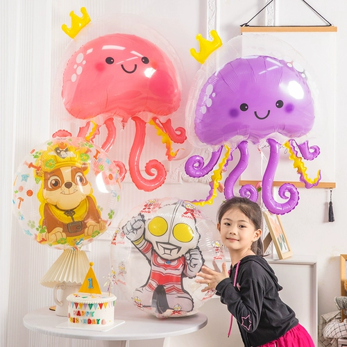 Мультяшная бомбочка для ванны, детский воздушный шар для взрослых, подарок на день рождения, наряжаться