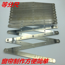 Curtain bisected ruler Curtains Accessories to Flower Halving Ruler Punch Ring Curtain Ring Roman Ring Curtain Making Tool