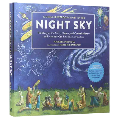 英文原版a Child S Introduction To The Night Sky 我的第1本夜空觀星書英文版幼兒英語 科普繪本星空宇宙星球航空兒童圖畫書