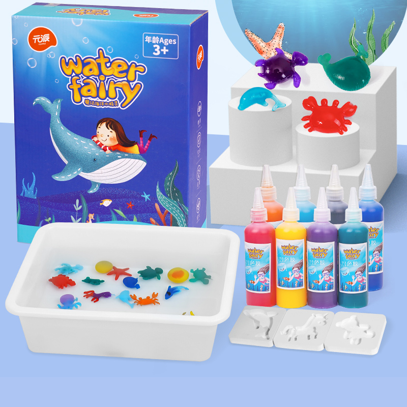 Magic Water Genie Water Baby Magic Ocean Toy Kids Diy Handmade Material Mold Set