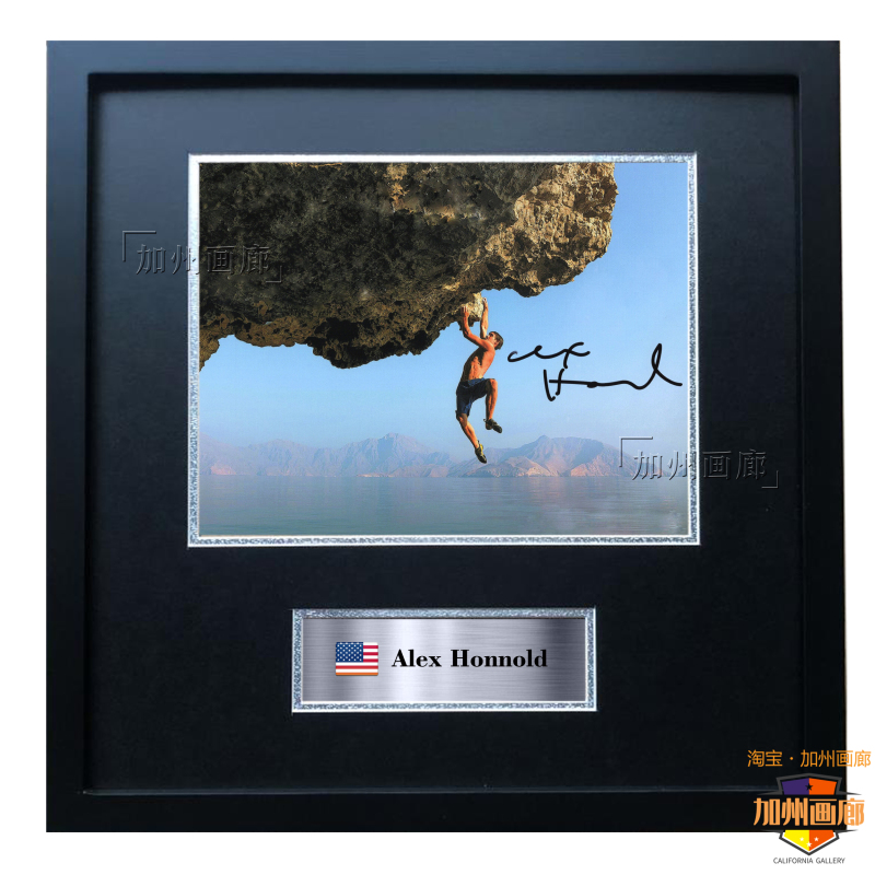 Alex Honnold Signed Replica Photo Framed Poster for Rock Climbing and Outdoor Extreme Sports Alex Honnold Signed Replica Photo Framed Poster for Rock Climbing and Outdoor Extreme Sports