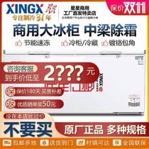 Star BD BC-718G518 liters commercial horizontal single temperature refrigerated freezer large capacity freezer direct sale