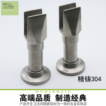 Toilet partition accessories support foot cast 304 stainless steel partition foot bracket adjustable base foot seat