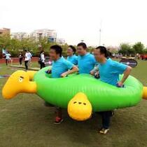 Fun Games outdoor inflatable caterpillar Tortoise Rabbit Racing Vigorous Corporal Pencil with Neutral Activity Props