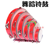 Childrens Xinjiang dance tambourine Orff professional percussion instrument hand drum kindergarten teacher rattle with tambourine