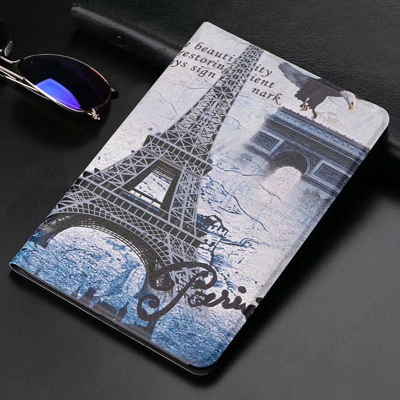 Huawei M5 tấm có thể gập nắp bảo vệ vỏ m5pro tất cả thả bao gồm vỏ silicone 10 CMR phim hoạt hình SHT-W09 8.4 inch thông minh ngủ bao da AL0 10,8 Tide thương hiệu gói máy tính mới - Phụ kiện máy tính bảng bao da ipad 2