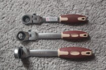 Three Arrow quick ratchet wrench plum blossom wrench automatic wrench hardware tool board set