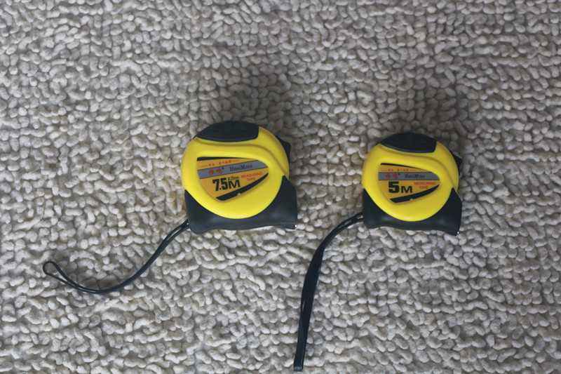 Thickened steel tape measure woodworking meter ruler high-precision measuring tool 5 meters 7 5 meters