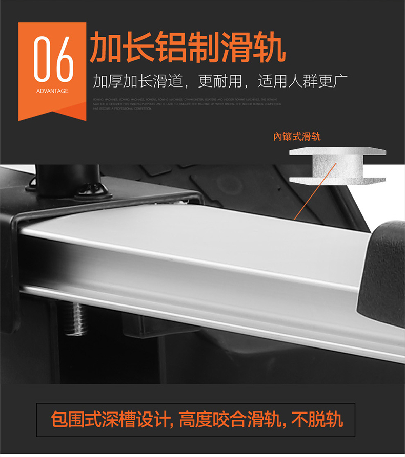 全球健身器材供应商 昌隆 可折叠磁控划船机 锻炼全身80%肌肉 图11