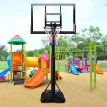 Basketball stand Standard adult can dunk training outdoor basketball frame community childrens mobile lifting ball basket 