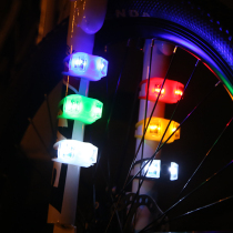 Mountain bike bicycle decorative light Frog light flash LED warning light Children scooter balance car flash