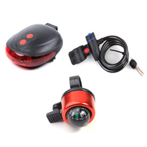 Bicycle Bells Mountain Bike Locks Bicycle Taillights Warning Lights Safety Taillights