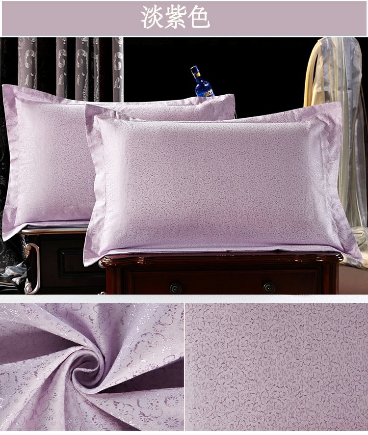 Bốn mùa nóng duy nhất màu hồng gối bông satin satin gối lõi đặt bông vải gối cặp - Gối trường hợp gối chữ c