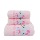 Розовое банное полотенце Hello Kitty с милым рисунком из супер мягкого кораллового флиса, впитывающее банное полотенце hellokitty mini 4