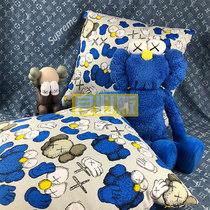 mand kaws Sesame Street bff square pillow sofa Car car cushion waist cartoon personality creative peripheral