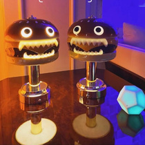 Tide brand mand kaws burger lamp joint ornaments Tide play hand-run trend doll model doll toy gift