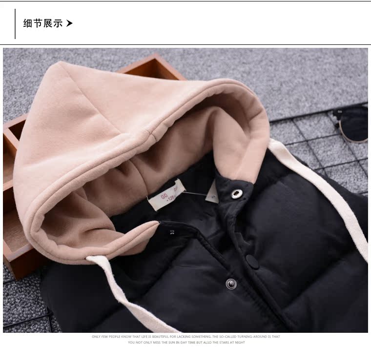 Áo vest trẻ em cotton 2018 mùa thu đông gile lông sang chảnh bé gái