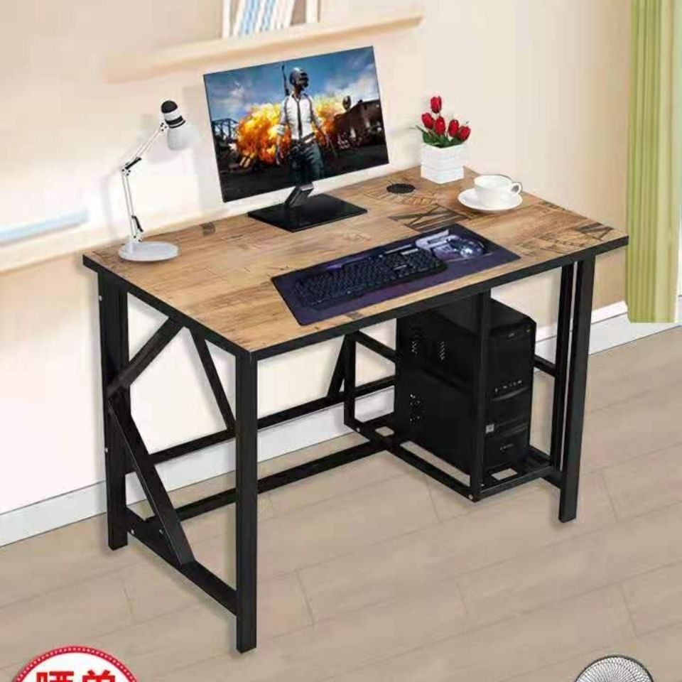 Computer Desk Desktop Home Minimalist Economy Type Internet Café Bedroom Electric Race Table Integrated Sofa Single Customizable