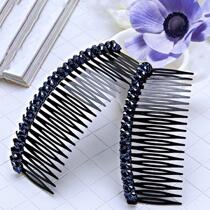 Beaded hair comb comb non-slip bangs comb comb comb hair hoop with teeth large hair clip hairpin hairpin hair comb