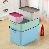 Organize storage box clothing storage box portable storage box plastic finishing box large medium and small