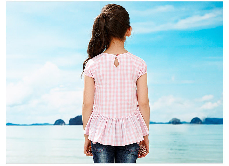 Chemise fille XZXDD à manche courte - Ref 2084495 Image 20