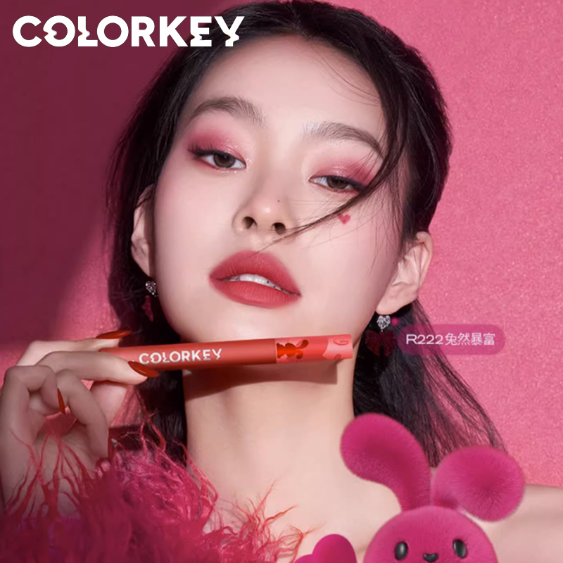 【活动专享】Colorkey珂拉琪心愿兔唇釉唇彩唇蜜口红官方