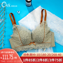 Underwear Womens Small breasts gather bra B thick C thin hole Cup adjustment type upper support gather bra female auverslie