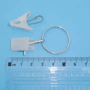 kệ chén Rèm cửa bằng sắt nhựa Hàng Châu rèm cửa nhỏ clip vòng sắt khóa sắt vòng phụ kiện trắng Wanhui bách hóa - Trang chủ kệ kho gia đình