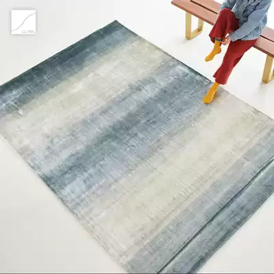 India imported banana silk carpet imported carpet hand woven designer carpet