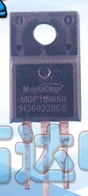 Originally installed import unloader MDF11N65B 11N65 field effect electric crystal triodes