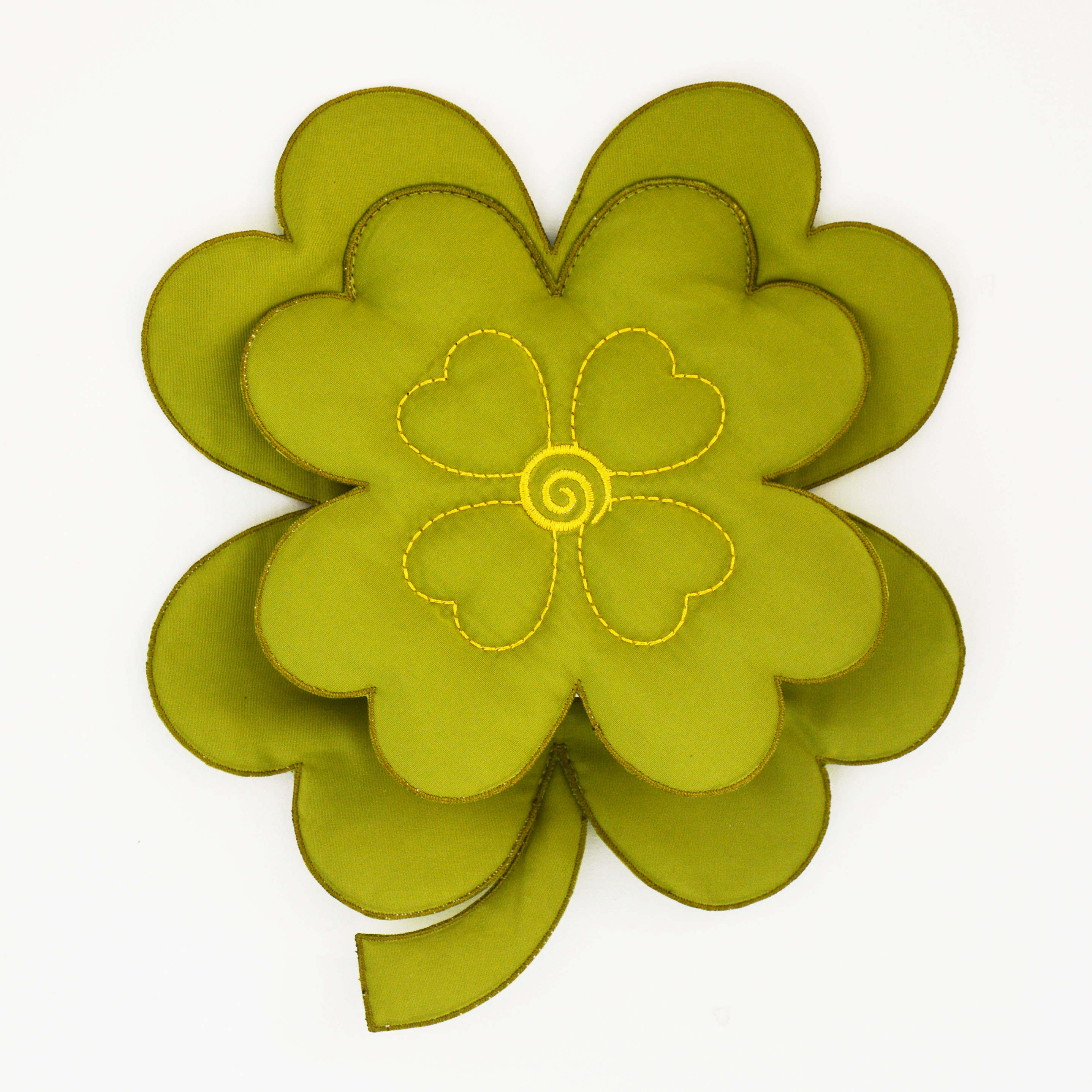 Full cover switch cover Non-stick fabric switch cover Switch paste creative socket cover Simple and modern (clover)