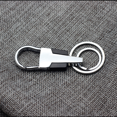 永不分离汽车钥匙扣锌合金男士腰挂创意
