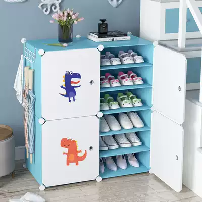 Simple shoe rack storage rack household doorway indoor good-looking economical shoe cabinet Baby small shoe storage artifact