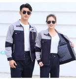 Мужской хлопковый износостойкий комбинезон, увеличенная толщина