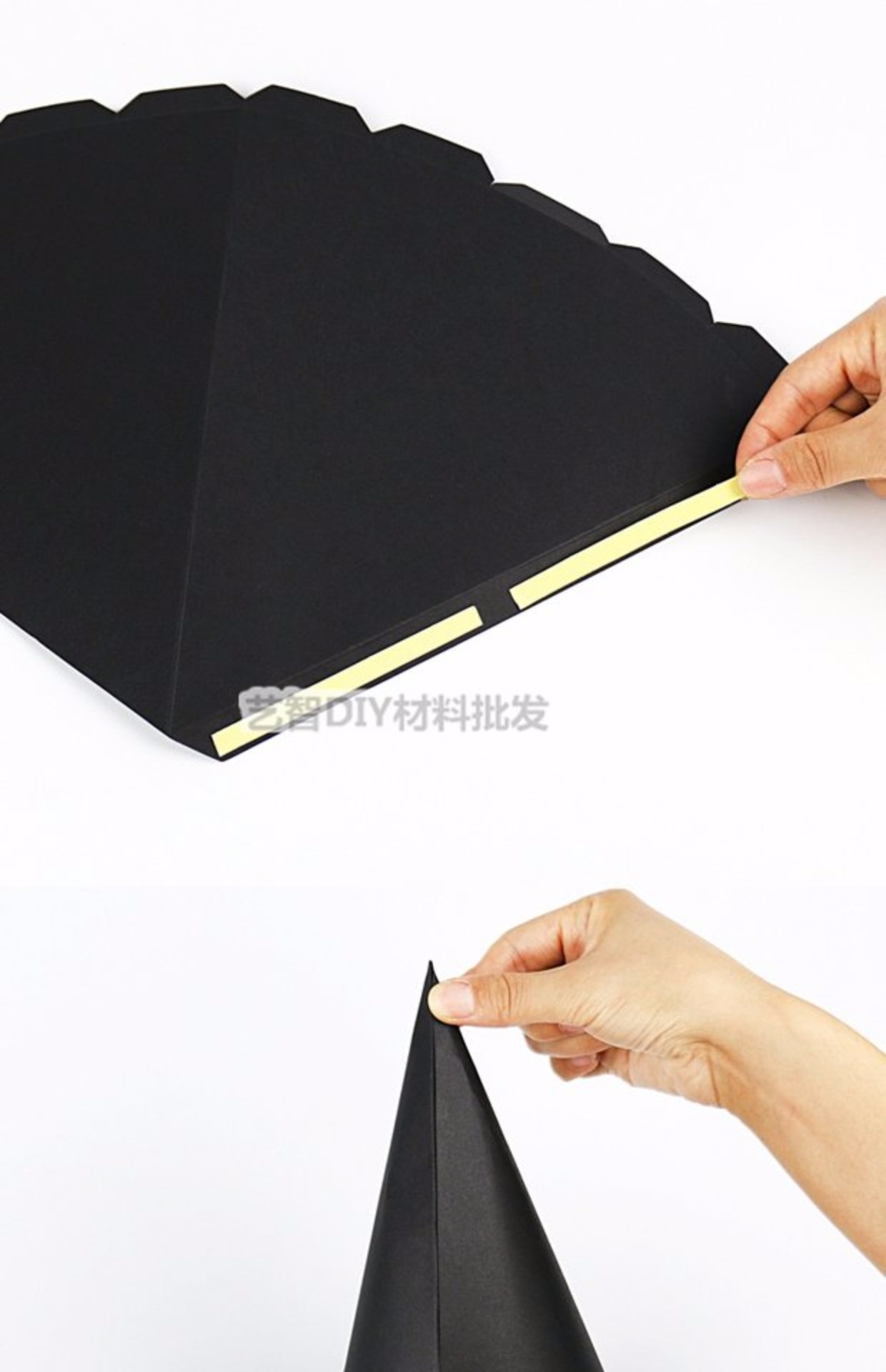 Halloween trẻ em làm bằng tay vật liệu túi phù thủy mũ quỷ mẫu giáo bóng câu đố sáng tạo DIY búp bê búp bê