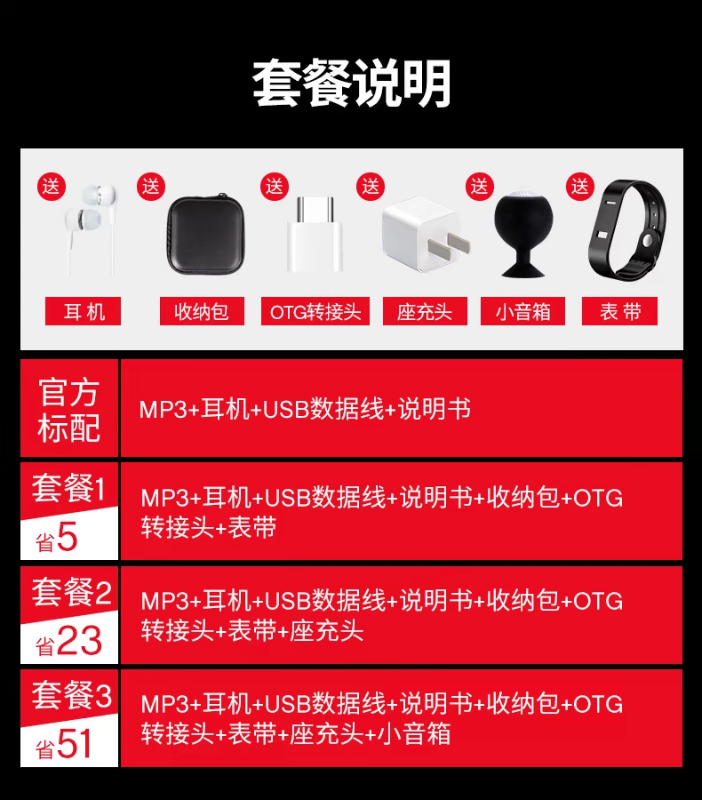 Ring mp3mp4 player mini student Walkman touch button Bluetooth siêu mỏng nhạc cảm ứng màn hình dễ thương p3 compact Bài hát lossless girl phiên bản mp5 thẻ di động mp6 nam - Máy nghe nhạc mp3