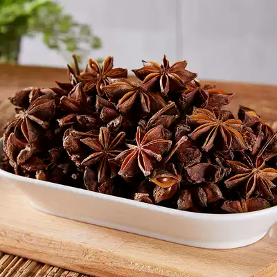 Guangxi full-dried red star star octagonal 250 grams octagonal cinnamon cooking cooking hot pot skewers can be used