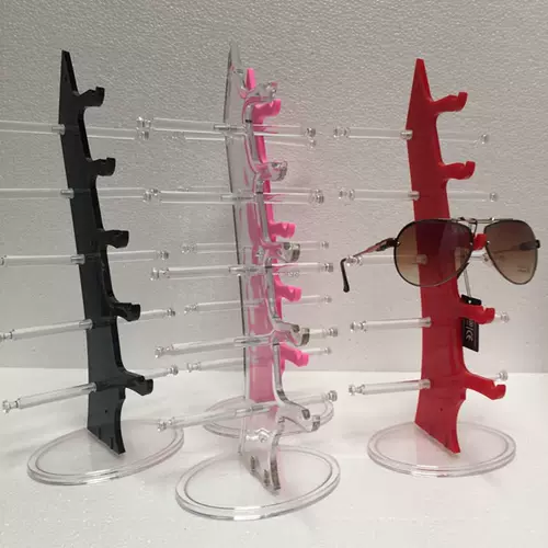 Стенд, крутящийся конструктор, пластиковая трубка, солнцезащитные очки, зеркало, новая коллекция