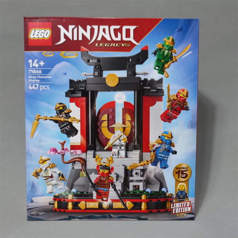 Lego 71866 Ninja Dojo Display Stand 15Th Anniversary Edition Ninjago Building Block Toy