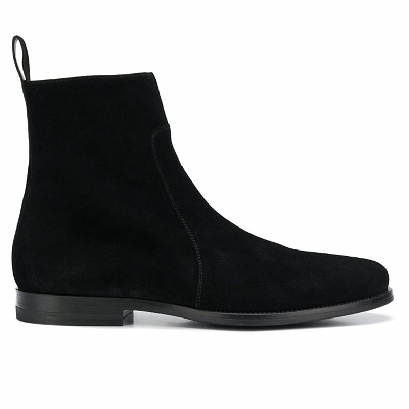 Chelsea Boot men and a shoe leather tip Chelsea Boot Boot tide Martin boots