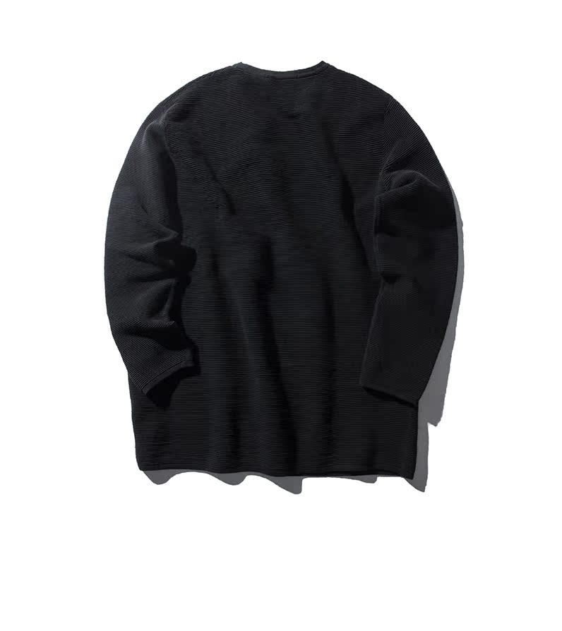 PMAO áo len nam size lớn nhiều màu áo len nam chất béo quần áo nam cộng với phân bón tăng áo len lỏng - Kéo qua áo vest nam