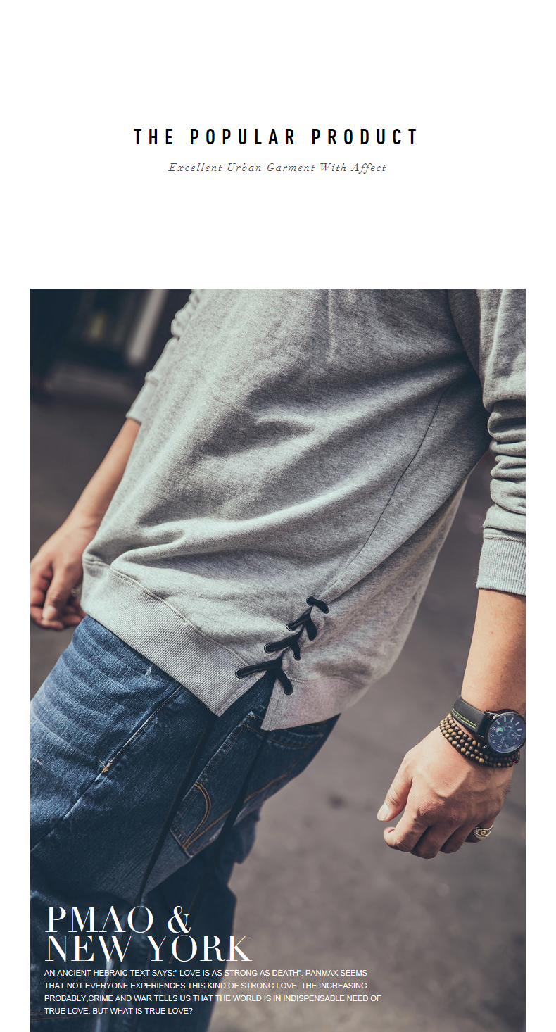 Sweatshirt homme PMAO - Ref 3129081 Image 24