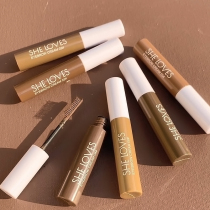 Eyebrow tooth comb Dyeing Brow waterproof without fainting Dyeing Paste Light color Department No Decoloring Eyebrow Pink brow Eyebrow Brush Fiber Gain