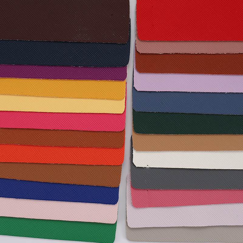In-Stock Wholesale Xb536 Color-Blocked Crocodile Pattern Pvc Artificial Leather for Bags, Handbags, Furniture Fabric, and Decorative Leather Factory