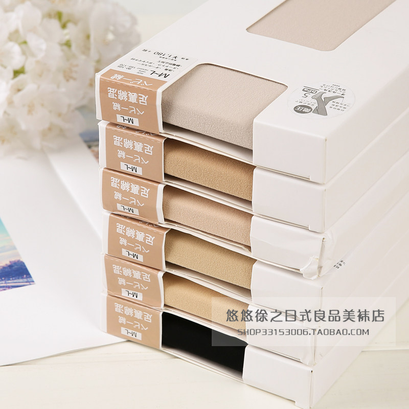 Day Single Spring Light Leg Socks 100D Goose Down Thin OPAQUE PANTS SOCKS Pants Socks Woman Light Skin Color Natural Flesh Color Silk Socks