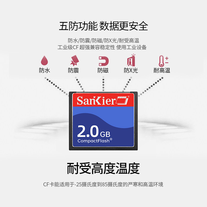 Cf Card 2g Internal Memory Card Industrial-Grade Cnc Machine Tool Fanuc Memory Card Machining Center Cnc Storage Card 4g