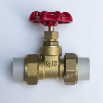  Xiuhui DN20 4 points 6 points all copper PPR double live gate valve Copper gate valve water valve master valve