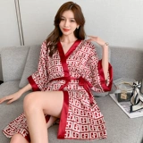 Летний демисезонный сексуальный банный халат, пижама, популярно в интернете