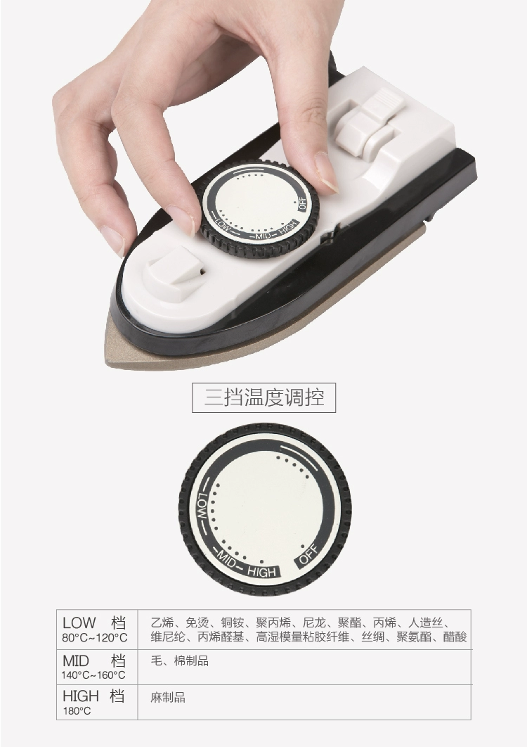 Dullbear sắt điện nhỏ hộ gia đình cầm tay mini điện du lịch sốc điện máy ủi gấu - Điện sắt